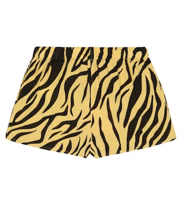 Calm Pants animal-print cotton shorts | The Animals Observatory