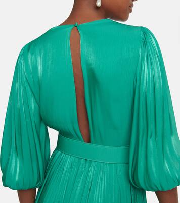 Brennie乔其纱长礼服 | Costarellos