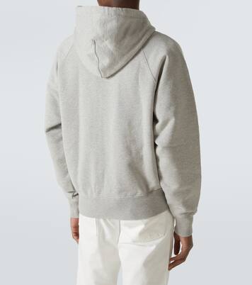 Ami De Cœur cotton jersey zip-up hoodie | Ami Paris