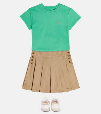 Jupe en coton | Polo Ralph Lauren Kids