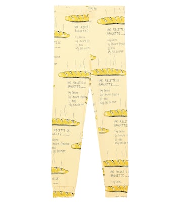 Leggins in jersey di cotone con stampa | Mini Rodini