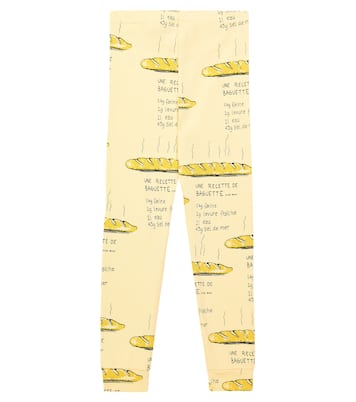 Leggins in jersey di cotone con stampa | Mini Rodini