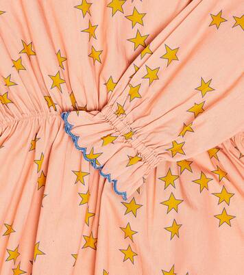 Tiny Stars Frills cotton dress | Tinycottons