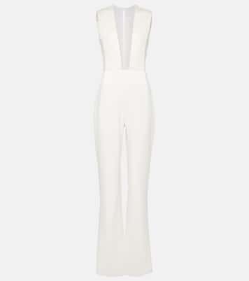 Bridal Soho flared jumpsuit | Galvan