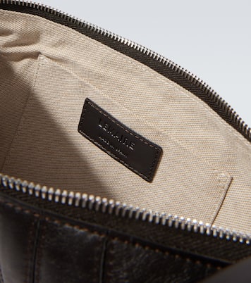 Croissant Small leather shoulder bag | Lemaire
