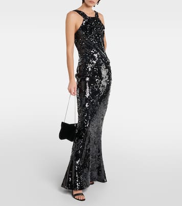 Robe mit Pailletten | Roland Mouret