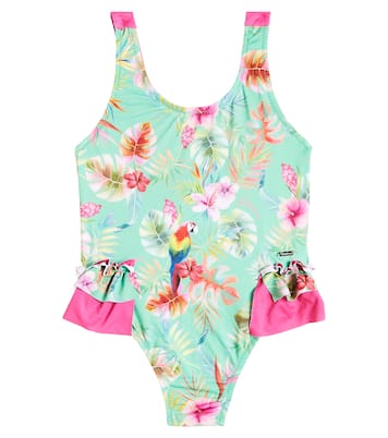Ruffled floral swimsuit | Patachou