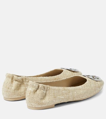 Claire tweed ballet flats | Tory Burch