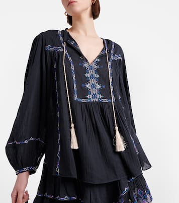 Bestickte Bluse Silekia aus Baumwolle | Marant Etoile