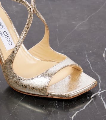Azia 95 leather sandals | Jimmy Choo