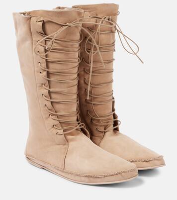 Schnürstiefel Tyler aus Veloursleder | The Row