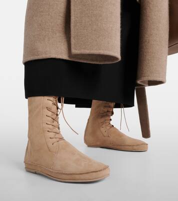 Schnürstiefel Tyler aus Veloursleder | The Row