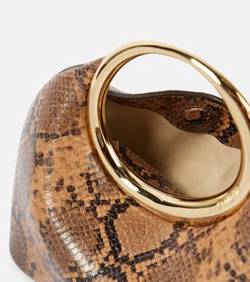 Le Petit Calino Mini leather tote bag | Jacquemus