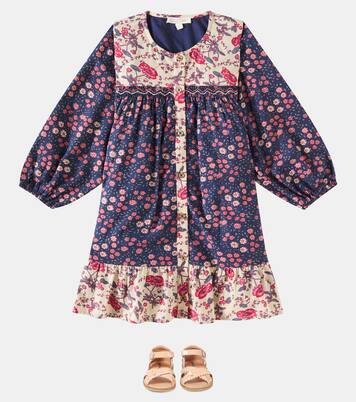 Robe Massilia en coton à fleurs | Louise Misha