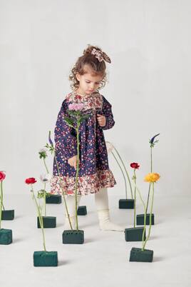 Robe Massilia en coton à fleurs | Louise Misha