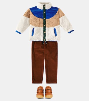 Jacke Ayser aus Fleece und Samt | Louise Misha