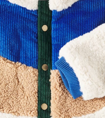 Jacke Ayser aus Fleece und Samt | Louise Misha