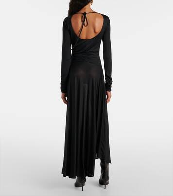 Robe longue asymétrique | Acne Studios