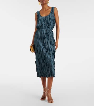 Robe midi en satin | Vince