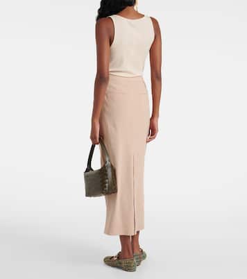 Maxirock aus einem Leinengemisch | Vince