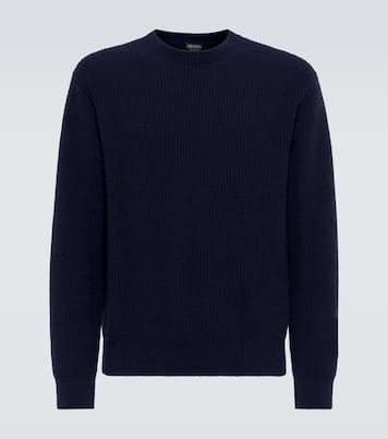 Ribbed-knit cashmere sweater | Zegna