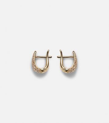 Boucles d'oreilles Claw en or 18 ct et diamants | Anita Ko