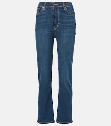 High-Rise Straight Jeans Le Sleek | Frame