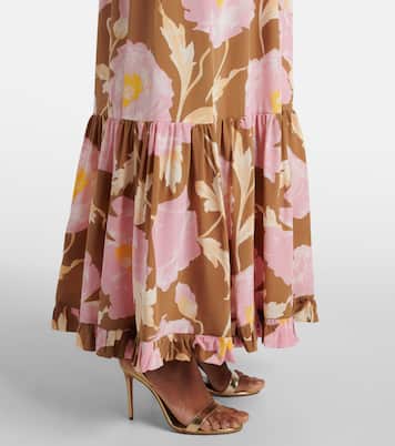 Maxikleid Visconti aus Crêpe de Chine aus Seide | La DoubleJ