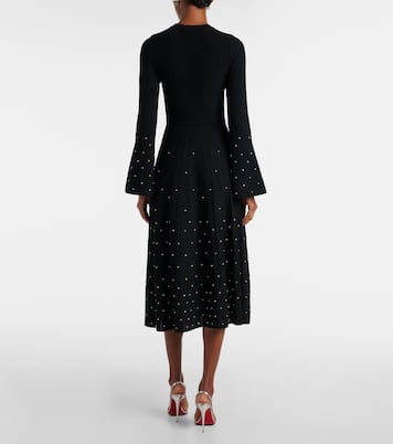 Robe midi Pruitt à ornements | Simkhai