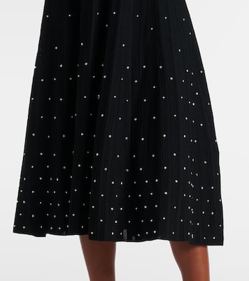 Robe midi Pruitt à ornements | Simkhai