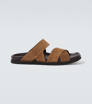 Seaton suede sandals | Manolo Blahnik