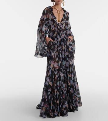 Maxirock aus Seide | Chloé