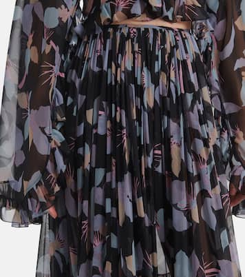 Maxirock aus Seide | Chloé