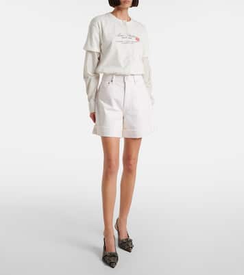 High-Rise Jeansshorts Dame | Agolde