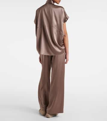 Hemd aus einem Seidengemisch | Brunello Cucinelli