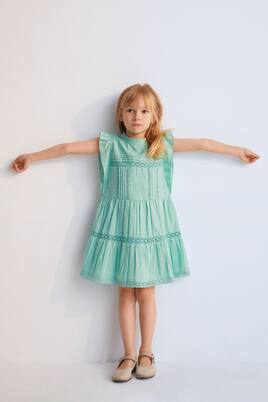 Corfu tiered cotton dress | The New Society