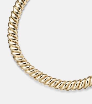Sculpted Cable 18kt gold necklace | David Yurman