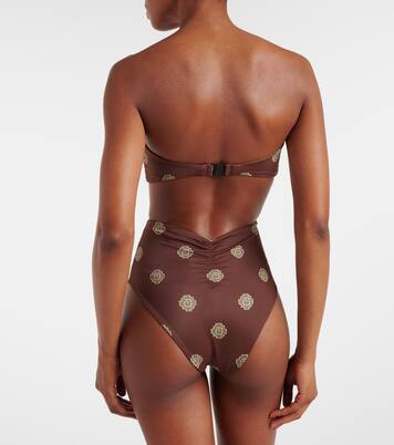 Bedrucktes Bikini-Oberteil Sea Sprite | Johanna Ortiz