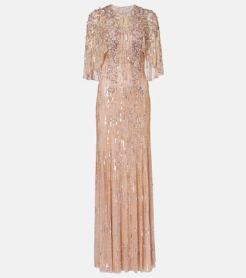 Robe longue Astra à sequins | Jenny Packham