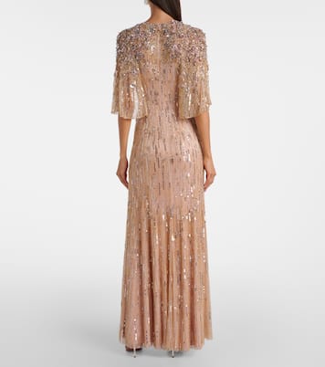 Robe longue Astra à sequins | Jenny Packham