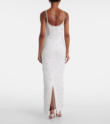 Verziertes Maxikleid Droplet | Clio Peppiatt