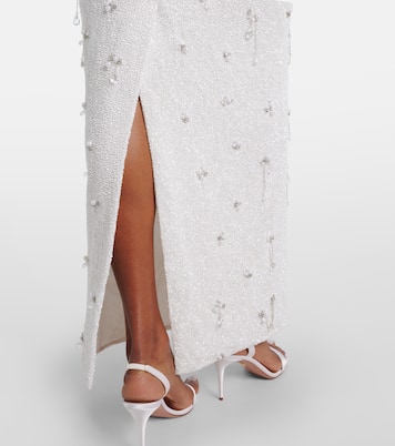 Verziertes Maxikleid Droplet | Clio Peppiatt