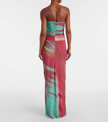 Bedrucktes Maxikleid Emma aus Jersey | Simkhai