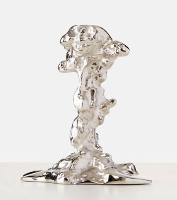 Drip Small aluminium candle holder by Pascal Smelik | Polspotten