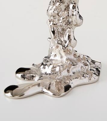 Drip Small aluminium candle holder by Pascal Smelik | Polspotten
