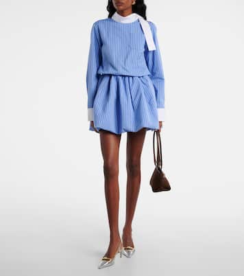 Minikleid aus Baumwollpopeline | Patou