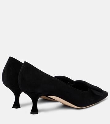 Maysalepump 50 suede pumps | Manolo Blahnik
