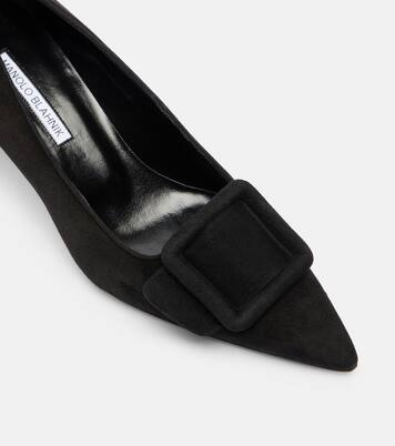 Maysalepump 50 suede pumps | Manolo Blahnik