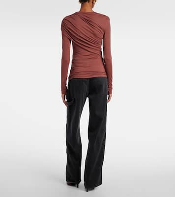 Dressi draped jersey top | Marant Etoile
