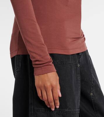 Dressi draped jersey top | Marant Etoile